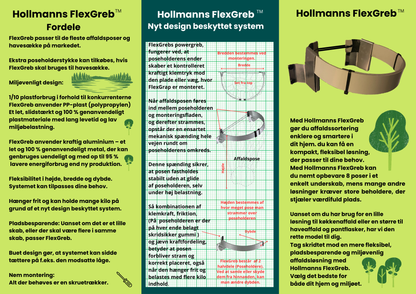 FlexGreb – Havepakke 2 stk FlexGreb  + 2 forlængere Fri levering